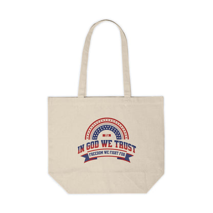 In God We Trust - Canvas Shopping Tote