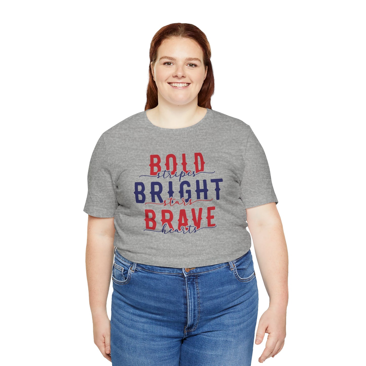 Bold Bright Brave - Ladies Jersey Short Sleeve Tee