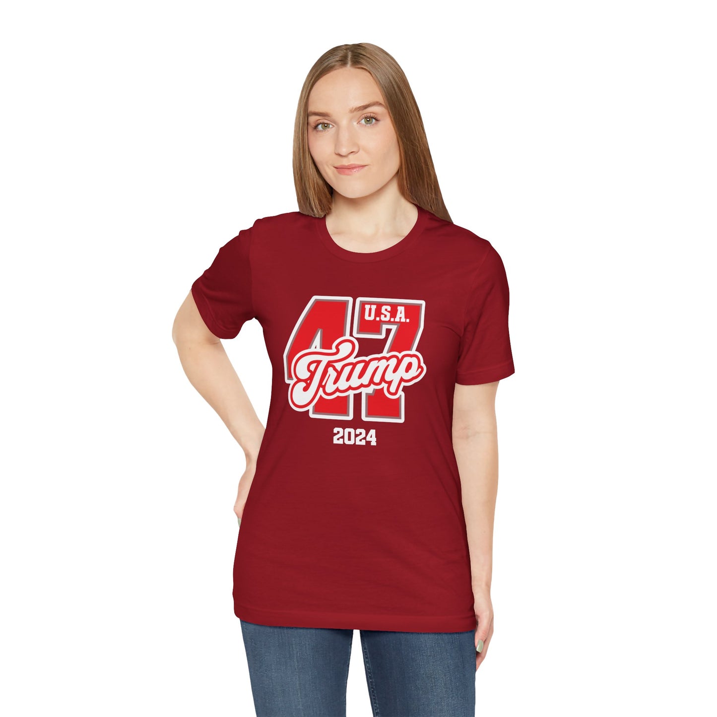 Trump 47 - Ladies Jersey Short Sleeve Tee