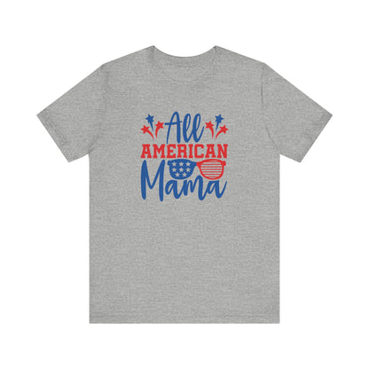 All American Mama - Ladies Jersey Short Sleeve Tee