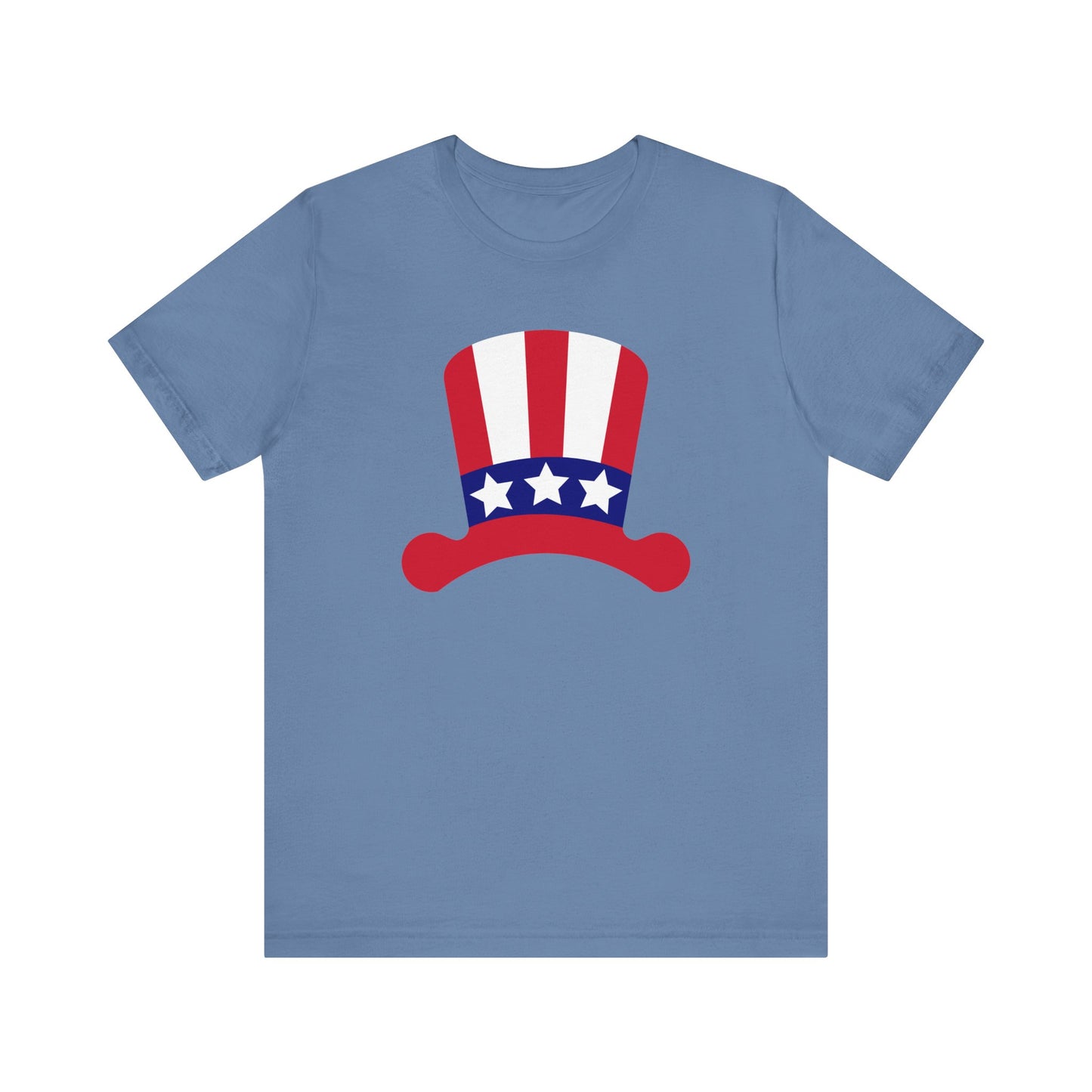 Patriotic Hat - Ladies Jersey Short Sleeve Tee