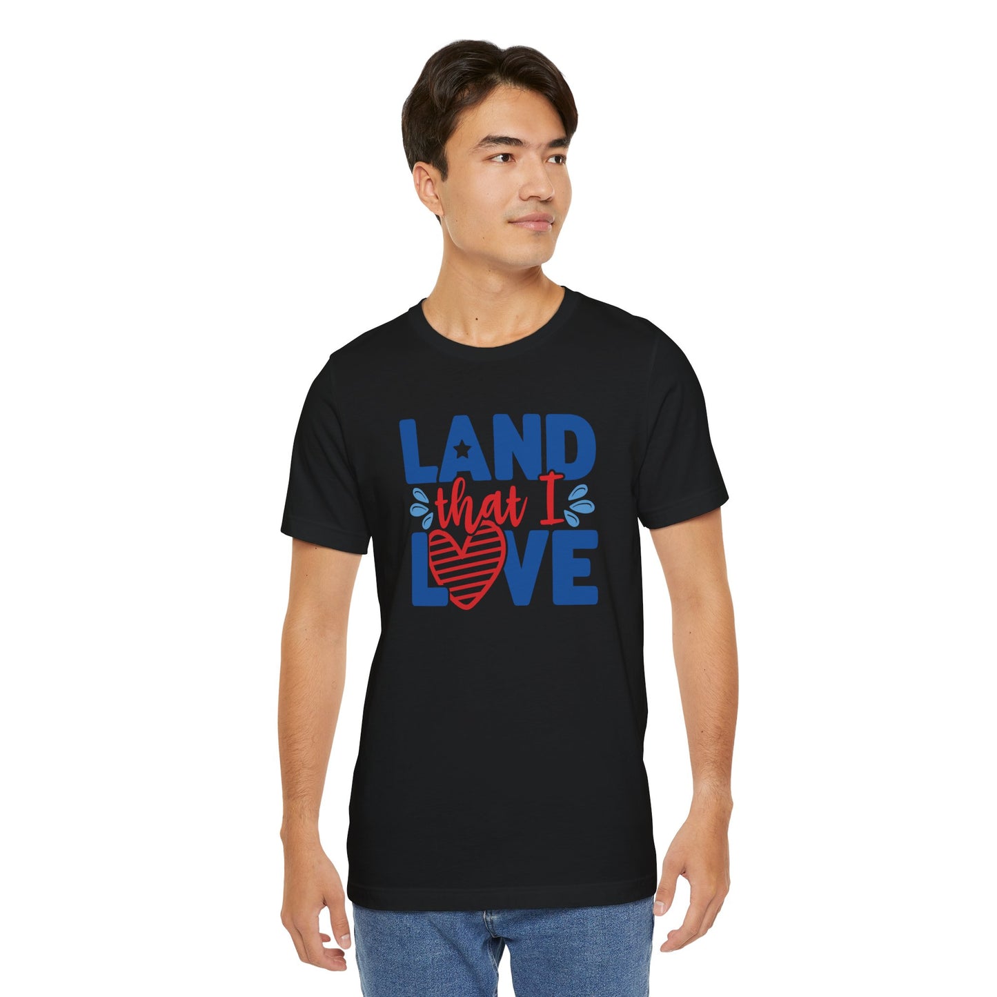 Land That I Love - Men's Jersey Short Sleeve Tee