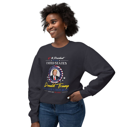 Trump Inauguration - Ladies Lightweight Crewneck Sweatshirt