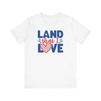 Land That I Love - Men's Jersey Short Sleeve Tee