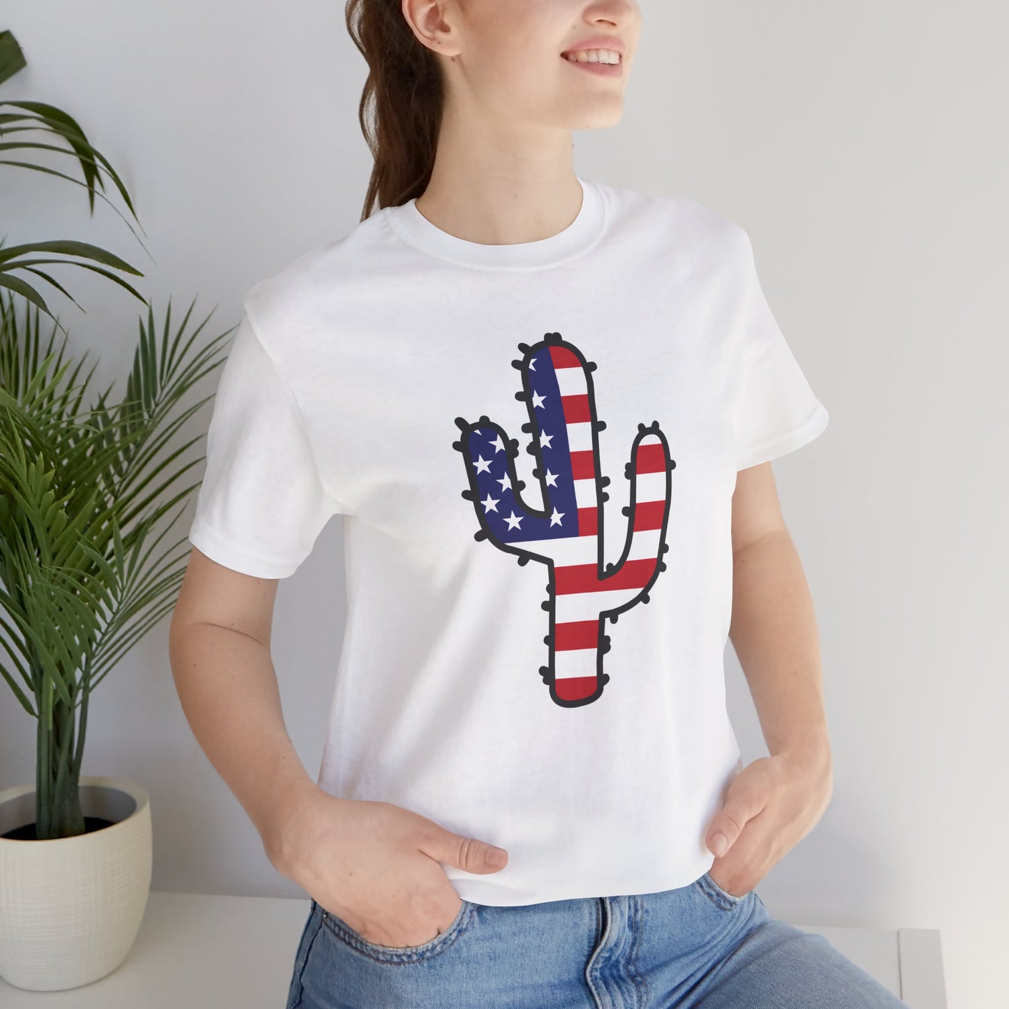 American Cactus - Ladies Jersey Short Sleeve Tee