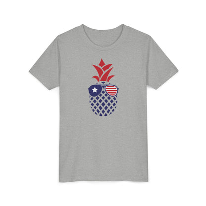 American Pineapple - Girls Youth Short Sleeve Tee