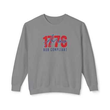 1776 Non Compliant - Men's Lightweight Crewneck Sweatshirt