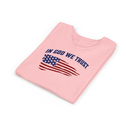 In God We Trust - Girls Youth Short Sleeve Tee