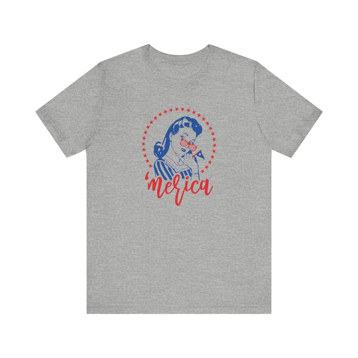 Merica - Ladies Jersey Short Sleeve Tee