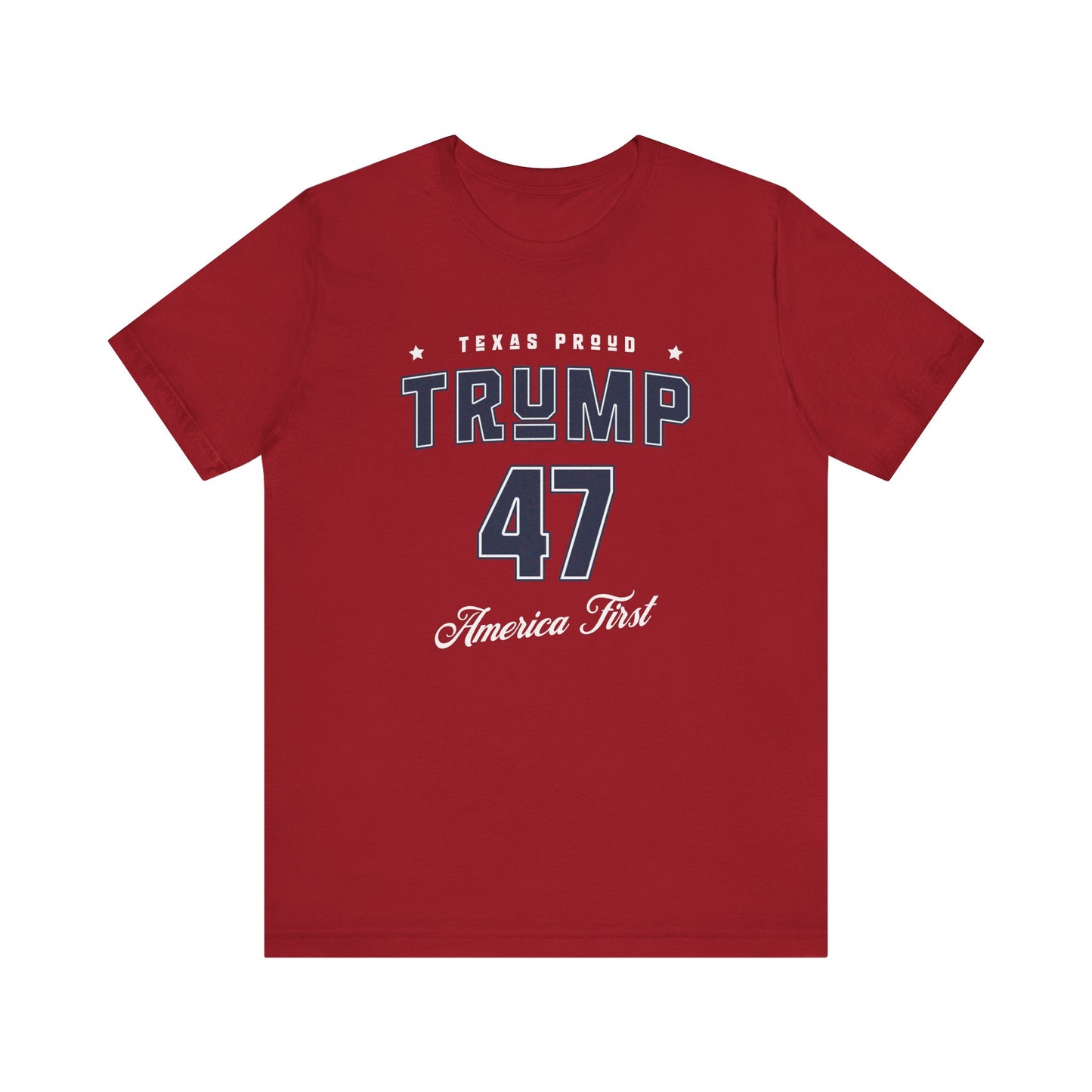 Trump 47 America First - Ladies Jersey Short Sleeve Tee