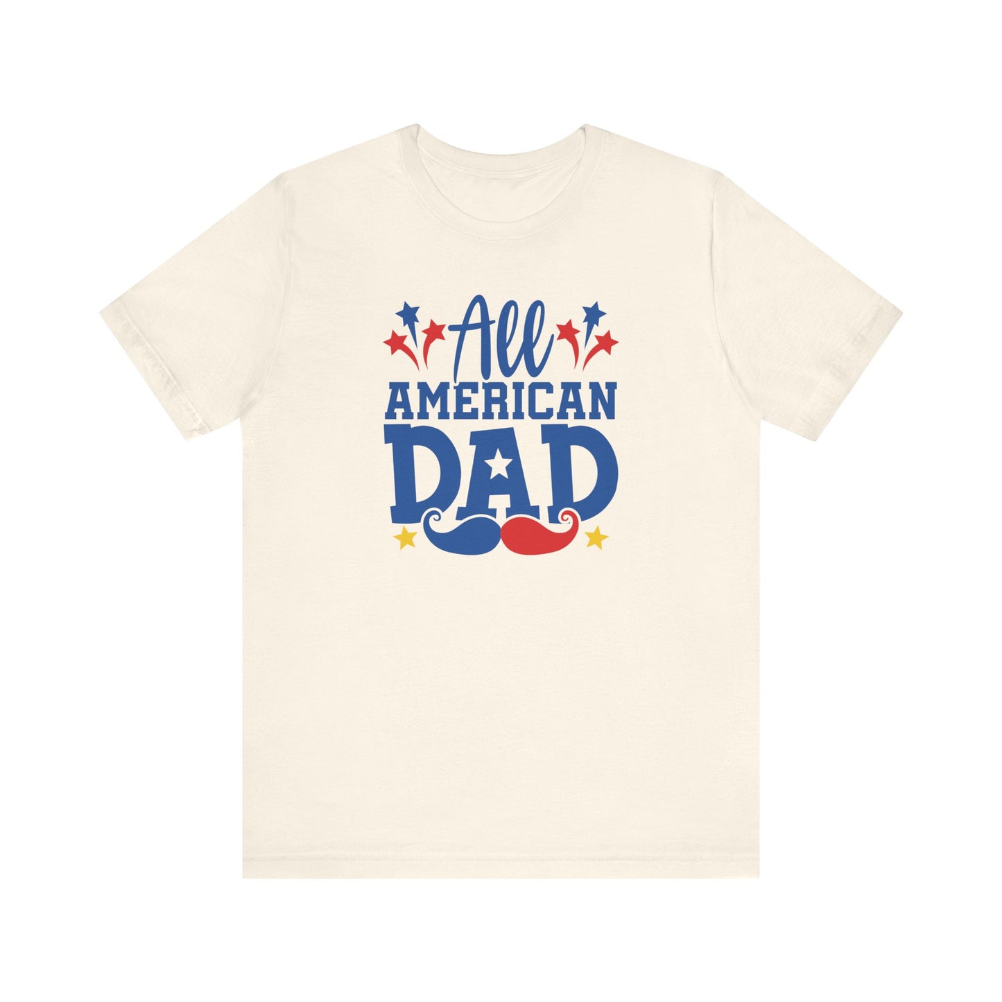 All American Dad - Men's Jersey Short Sleeve Tee