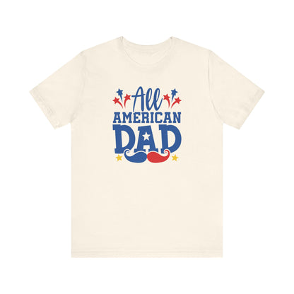 All American Dad - Men's Jersey Short Sleeve Tee