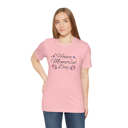 Happy Memorial Day - Ladies Jersey Short Sleeve Tee