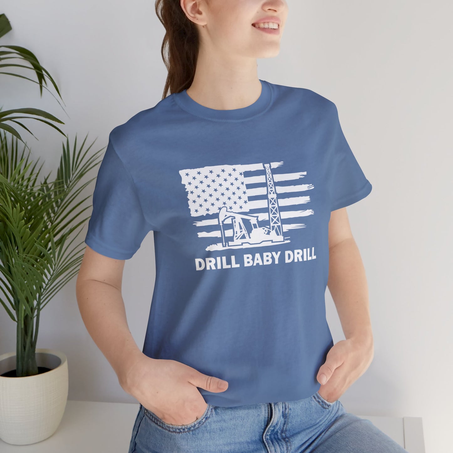 Drill Baby Drill - Ladies Jersey Short Sleeve Tee