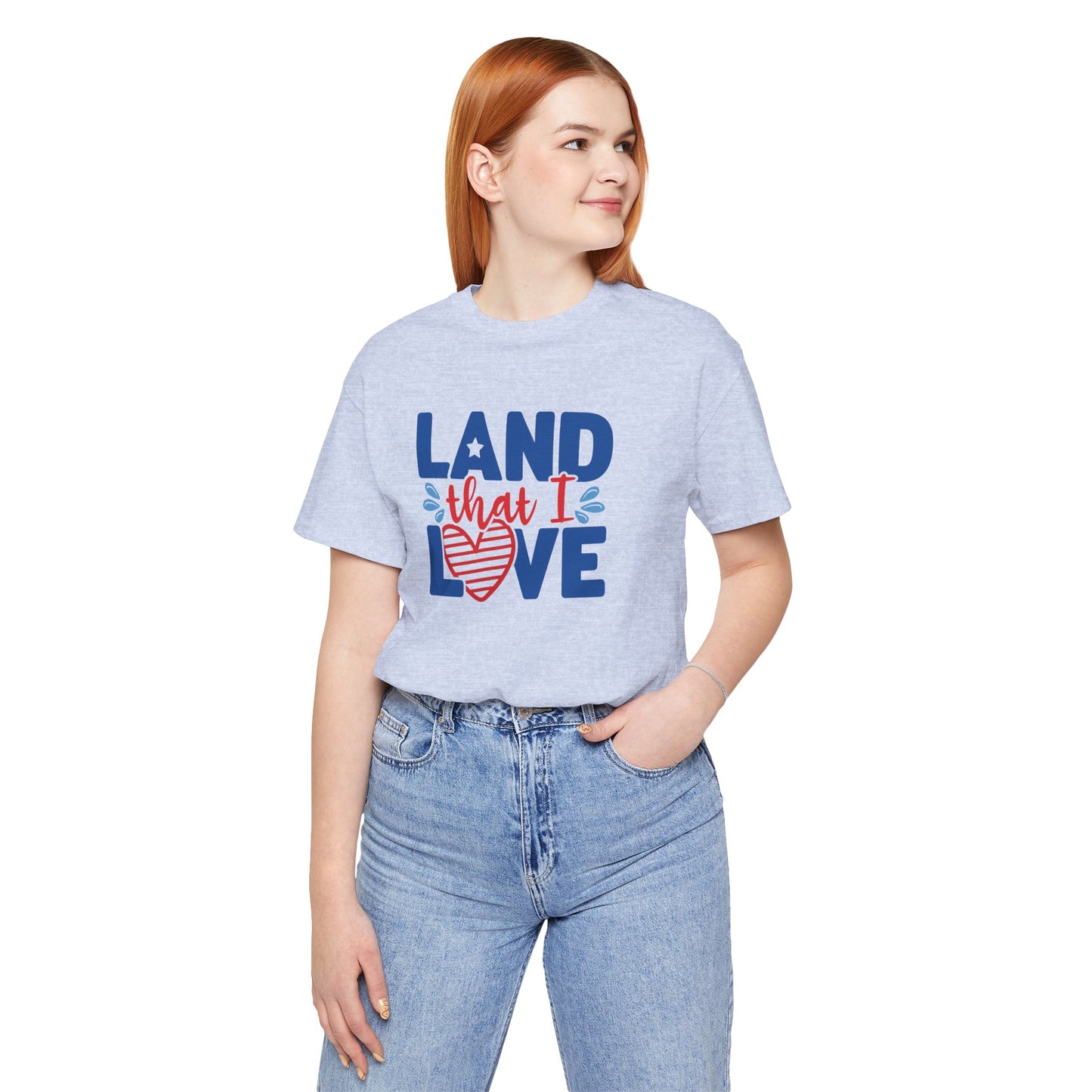 Land That I Love - Ladies Jersey Short Sleeve Tee