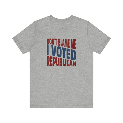 Don't Blame Me - Ladies Jersey Short Sleeve Tee