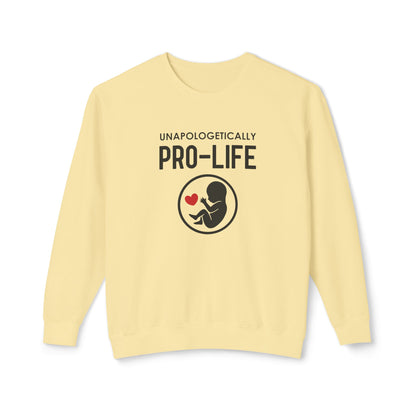 Pro Life - Lightweight Crewneck Sweatshirt