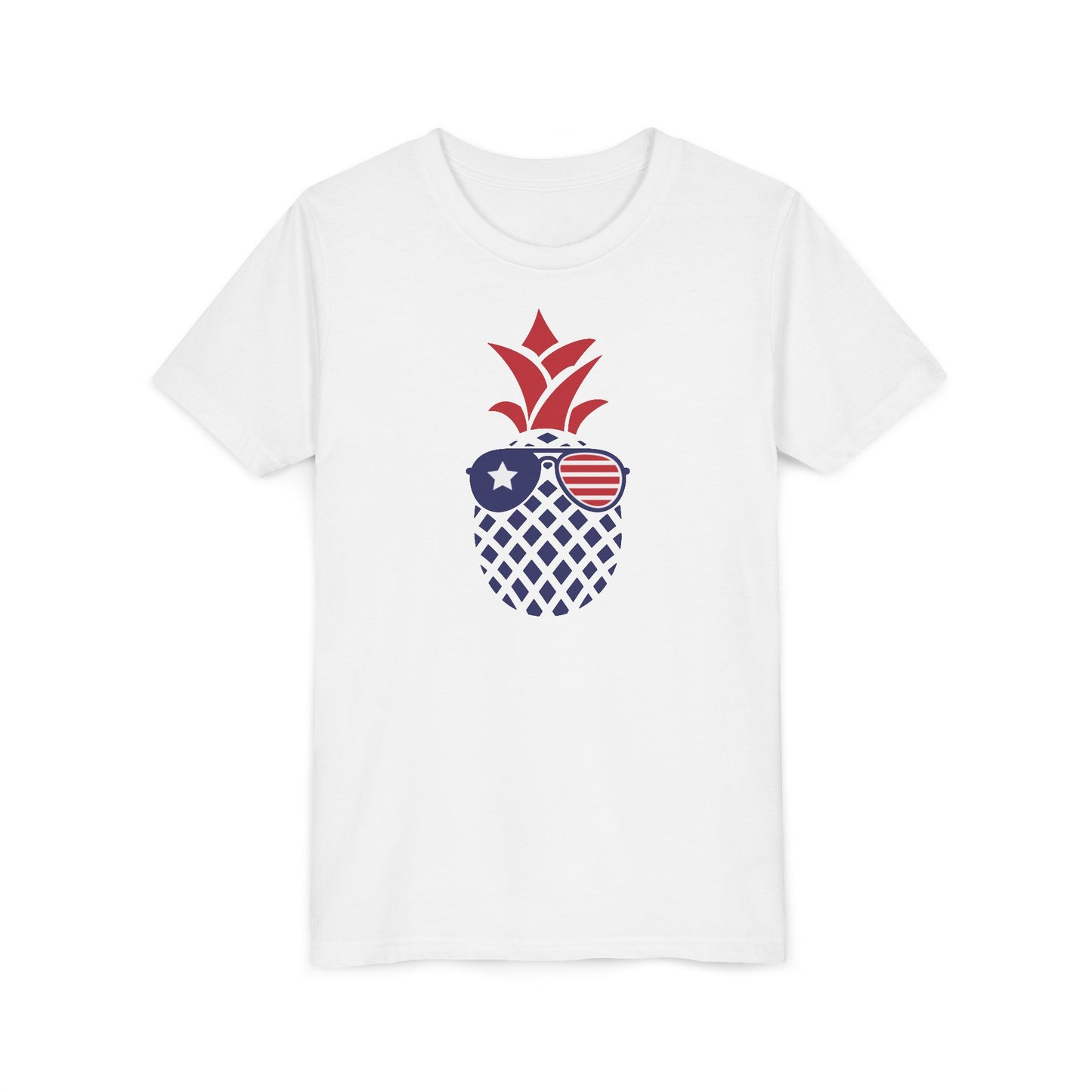 American Pineapple - Girls Youth Short Sleeve Tee