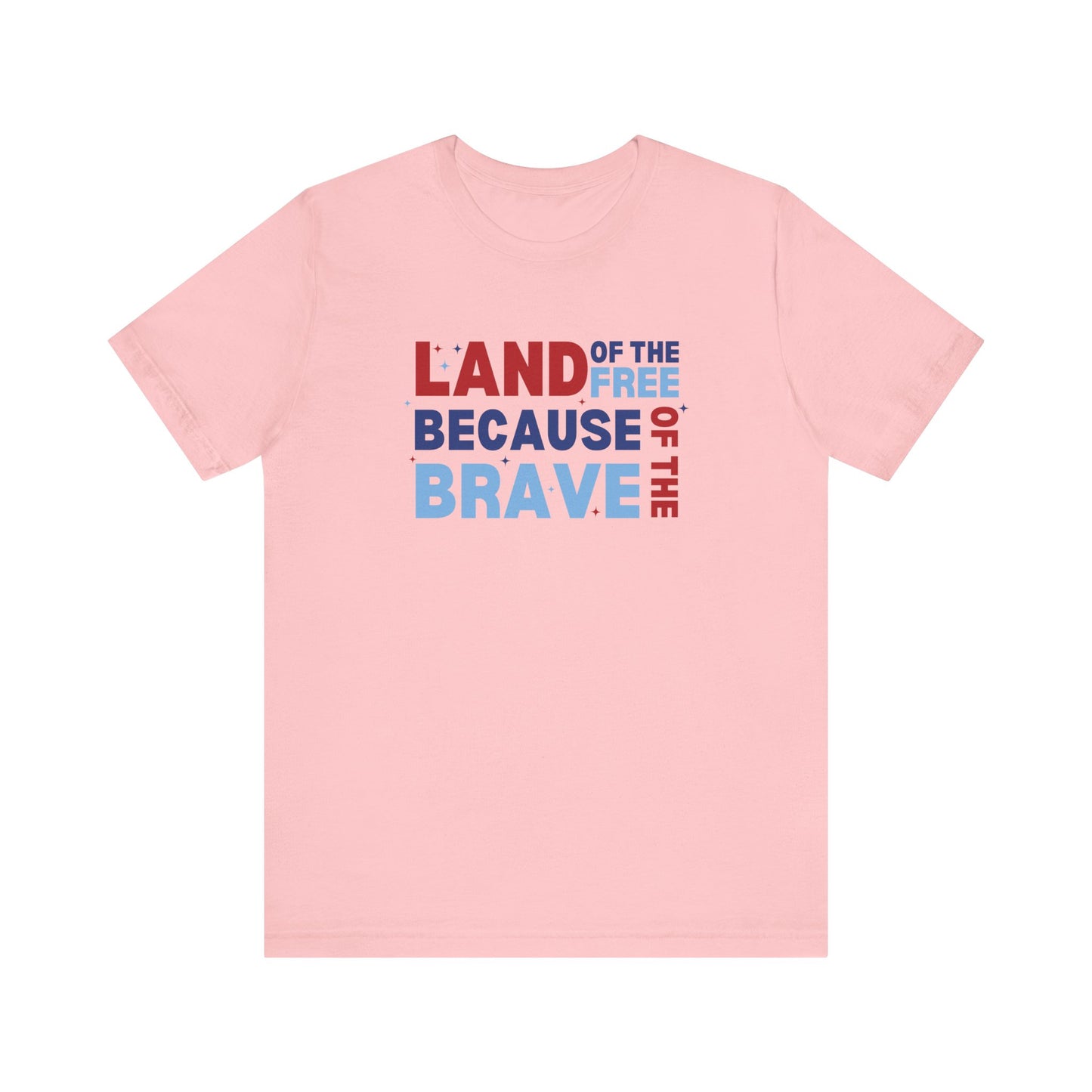 Land Of The Free - Ladies Jersey Short Sleeve Tee