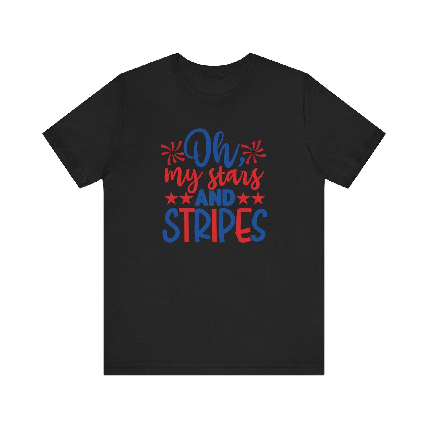 Oh My Stars And Stripes - Men's Jersey Short Sleeve Tee