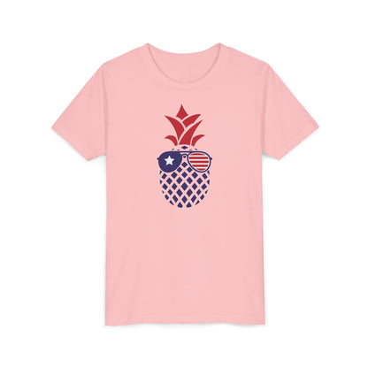 American Pineapple - Girls Youth Short Sleeve Tee