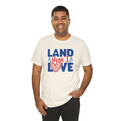 Land That I Love - Men's Jersey Short Sleeve Tee