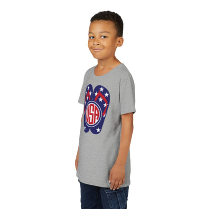 American Flip Flops - Boys Youth Short Sleeve Tee