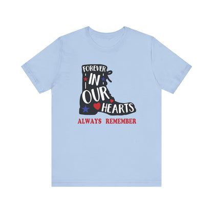 Forever In Our Hearts Boot - Ladies Jersey Short Sleeve Tee