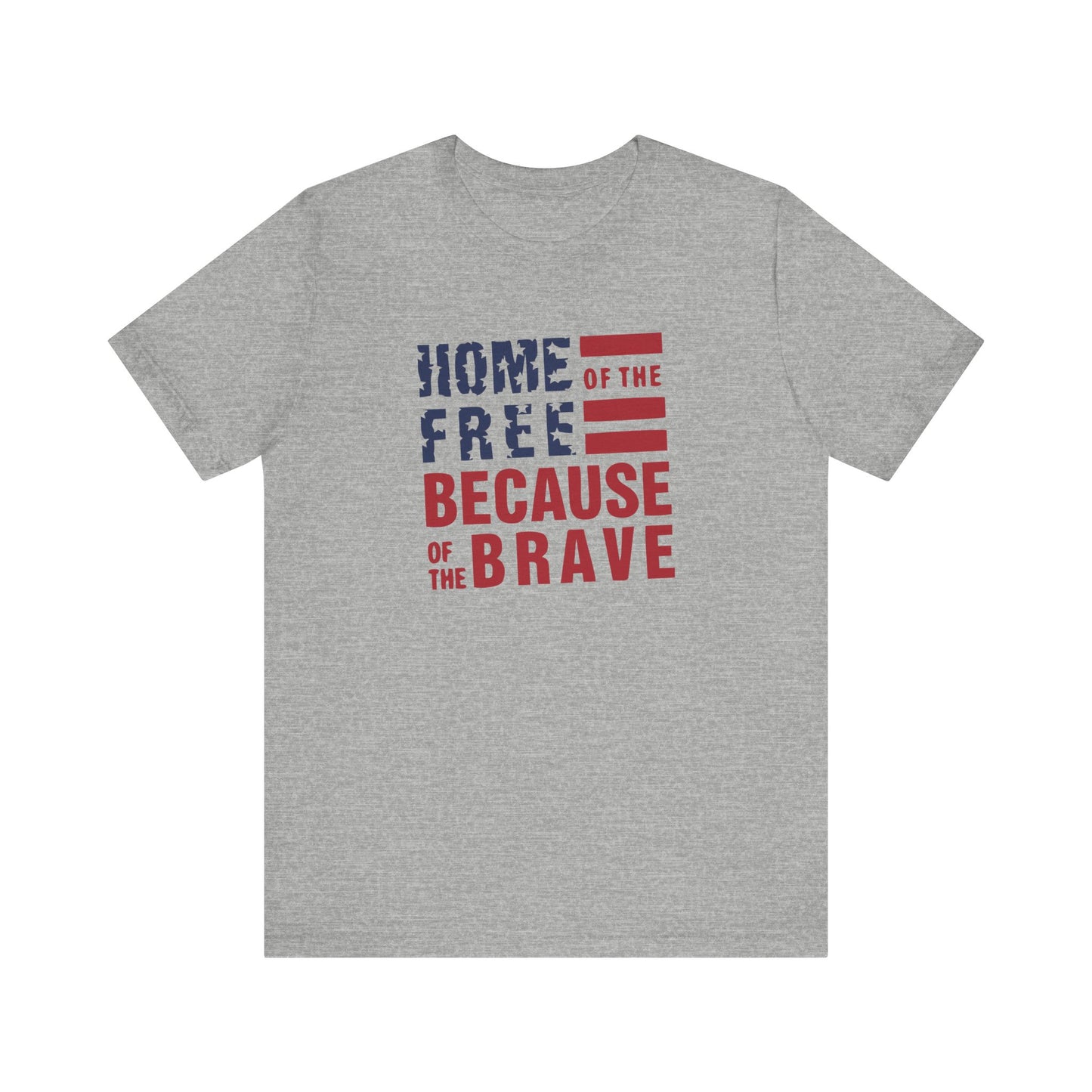 Home Of The Free - Ladies Jersey Short Sleeve Tee