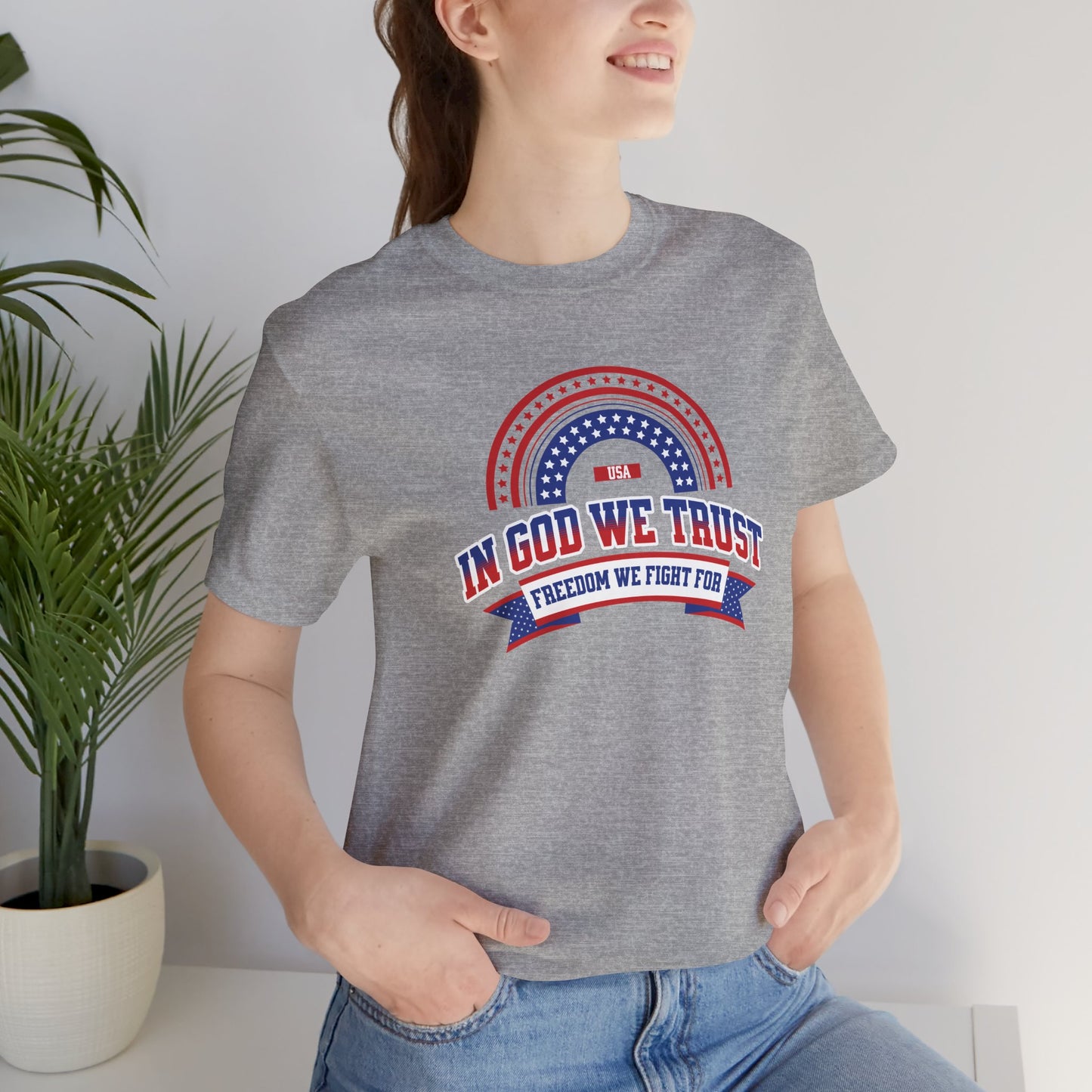 In God We Trust - Ladies Jersey Short Sleeve Tee