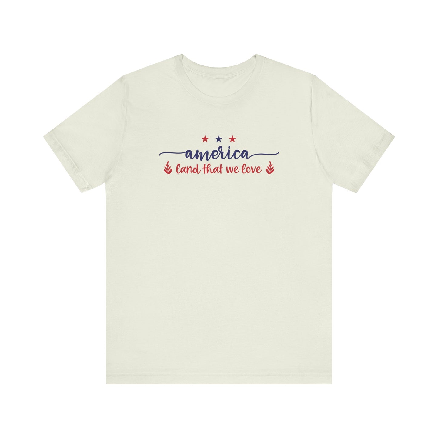 America Land That We Love - Ladies Jersey Short Sleeve Tee