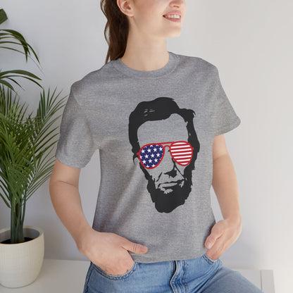 Abraham Lincoln - Ladies Jersey Short Sleeve Tee