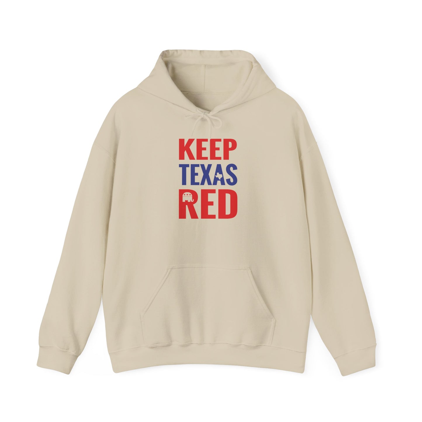 Keep Texas Red - Heavy Blend™ Hooded Sweatshirt