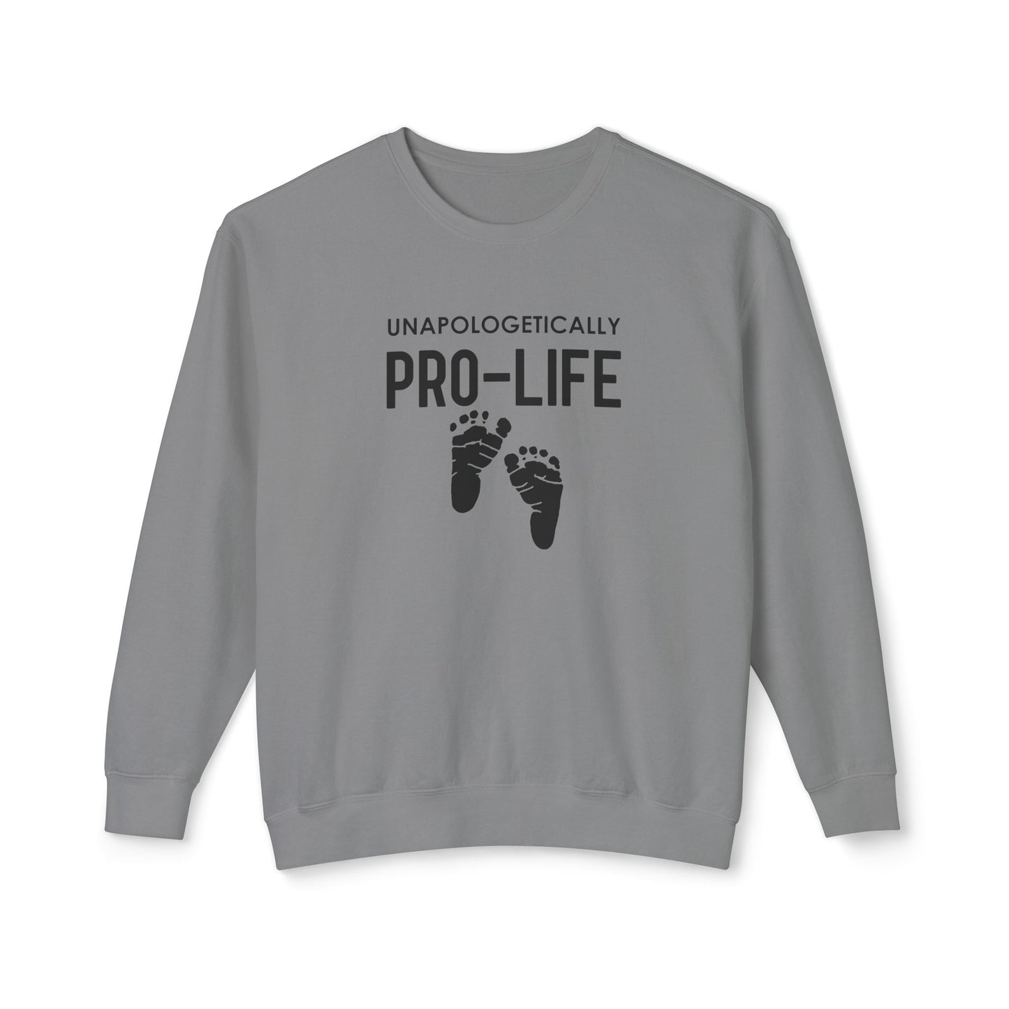 Pro Life - Lightweight Crewneck Sweatshirt