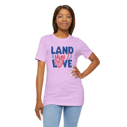 Land That I Love - Ladies Jersey Short Sleeve Tee