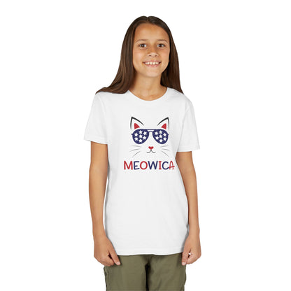 Meowica - Girls Youth Short Sleeve Tee