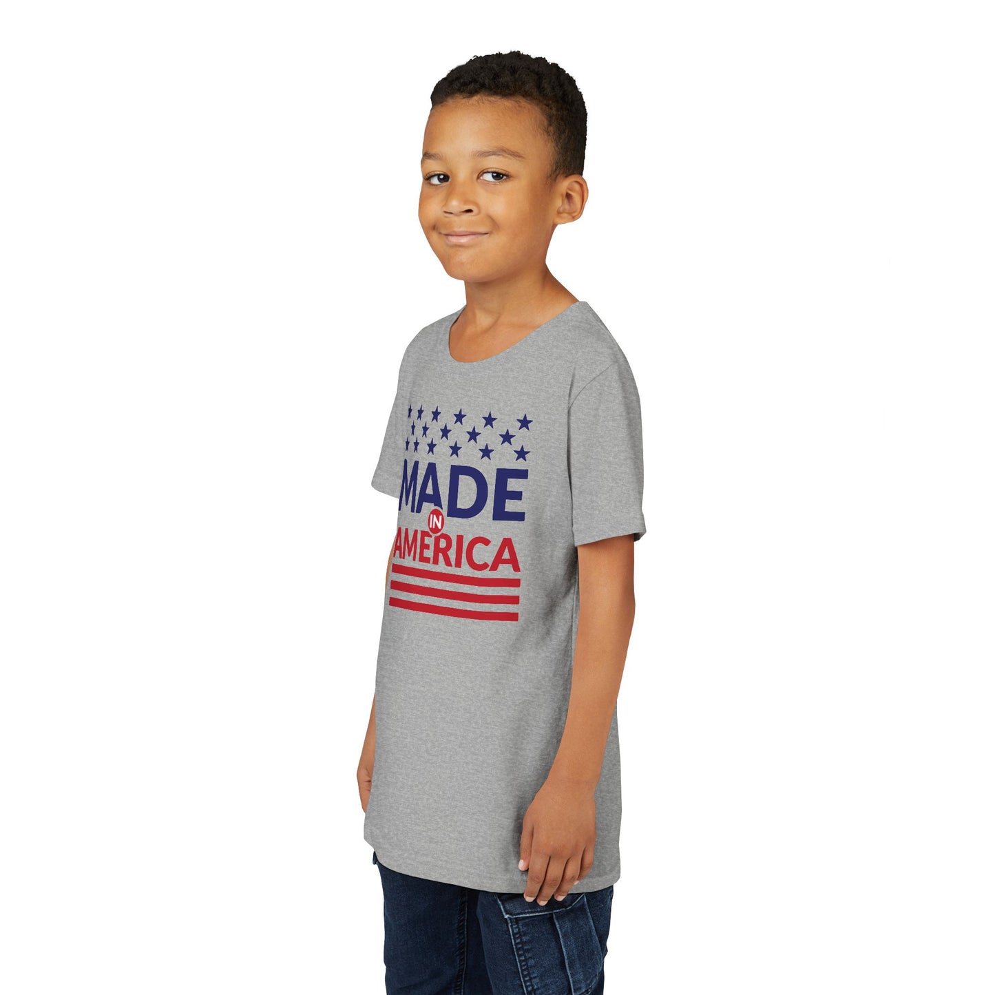 Made In America - Boys Youth Short Sleeve Tee