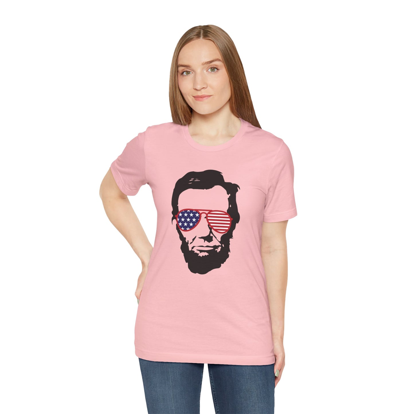 Abraham Lincoln - Ladies Jersey Short Sleeve Tee