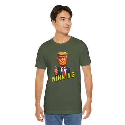 Trump Winning -  Men's Jersey Short Sleeve Tee