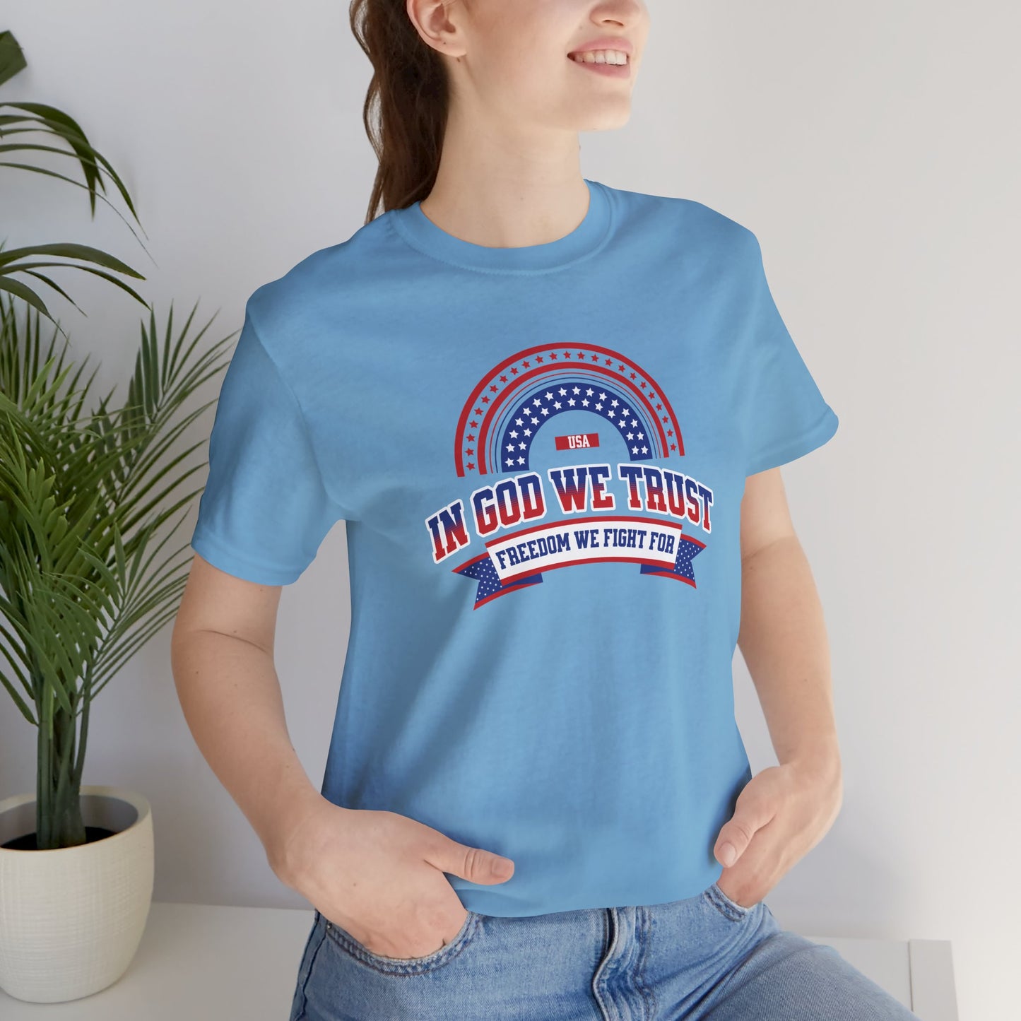 In God We Trust - Ladies Jersey Short Sleeve Tee