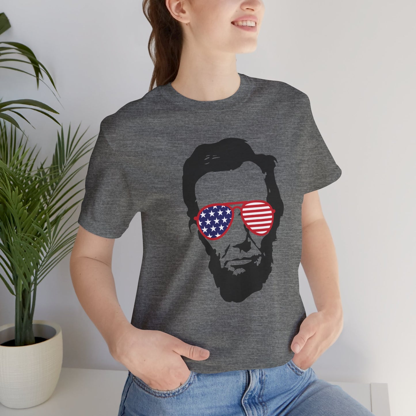 Abraham Lincoln - Ladies Jersey Short Sleeve Tee