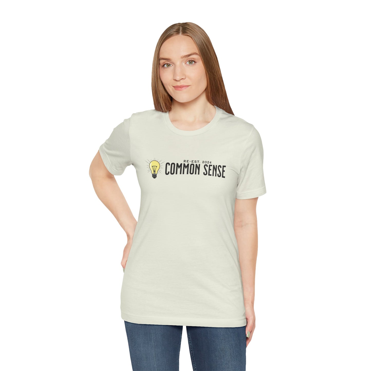 Common Sense - Ladies Jersey Short Sleeve Tee