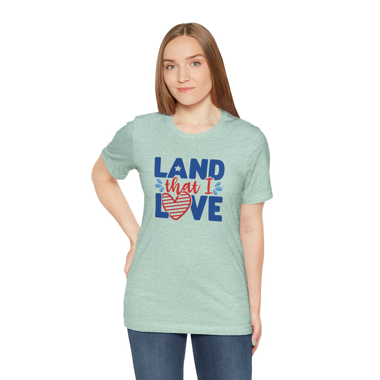 Land That I Love - Ladies Jersey Short Sleeve Tee