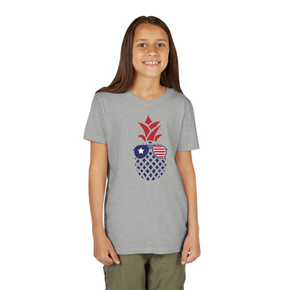 American Pineapple - Girls Youth Short Sleeve Tee