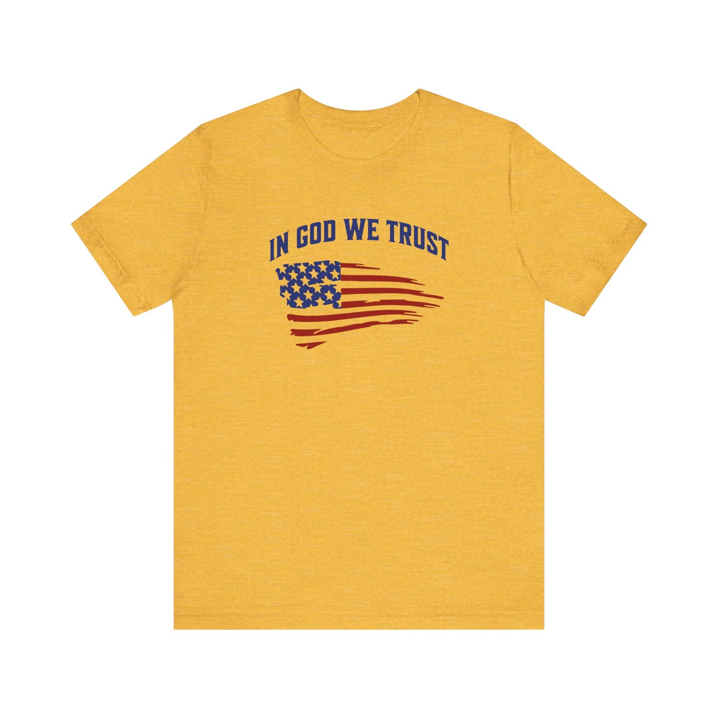 In God We Trust - Men's Jersey Short Sleeve Tee