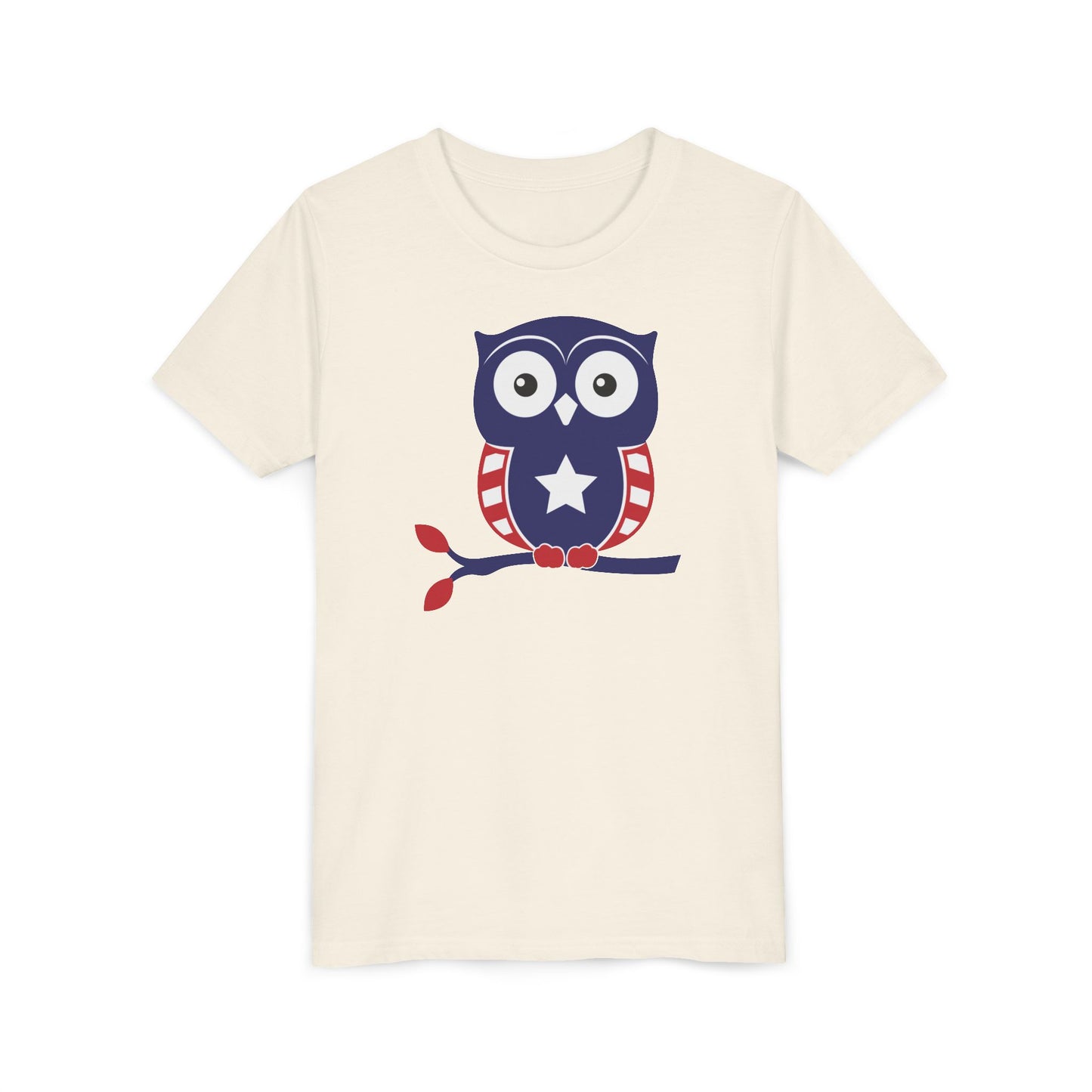 American Owl - Girls Youth Short Sleeve Tee