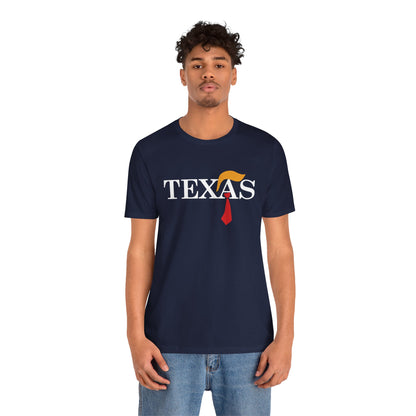 Texas Trump Tie - Men's Jersey Short Sleeve Tee