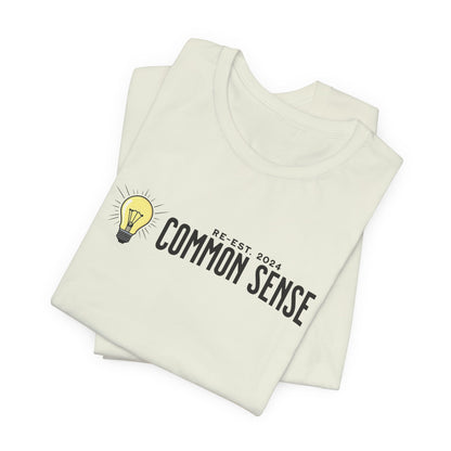 Common Sense - Ladies Jersey Short Sleeve Tee