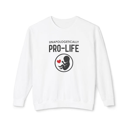 Pro Life - Lightweight Crewneck Sweatshirt