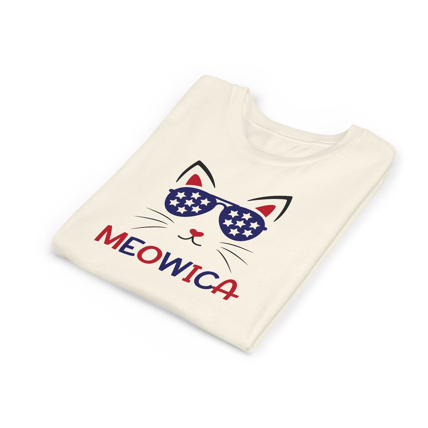 Meowica - Girls Youth Short Sleeve Tee